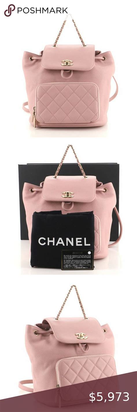 chanel pink business affinity|Chanel business affinity backpack price.